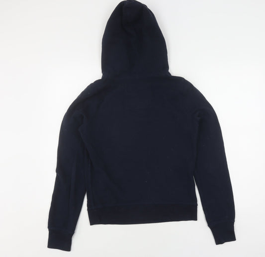 Hollister Women's Navy Pullover Hoodie M - Casual Style