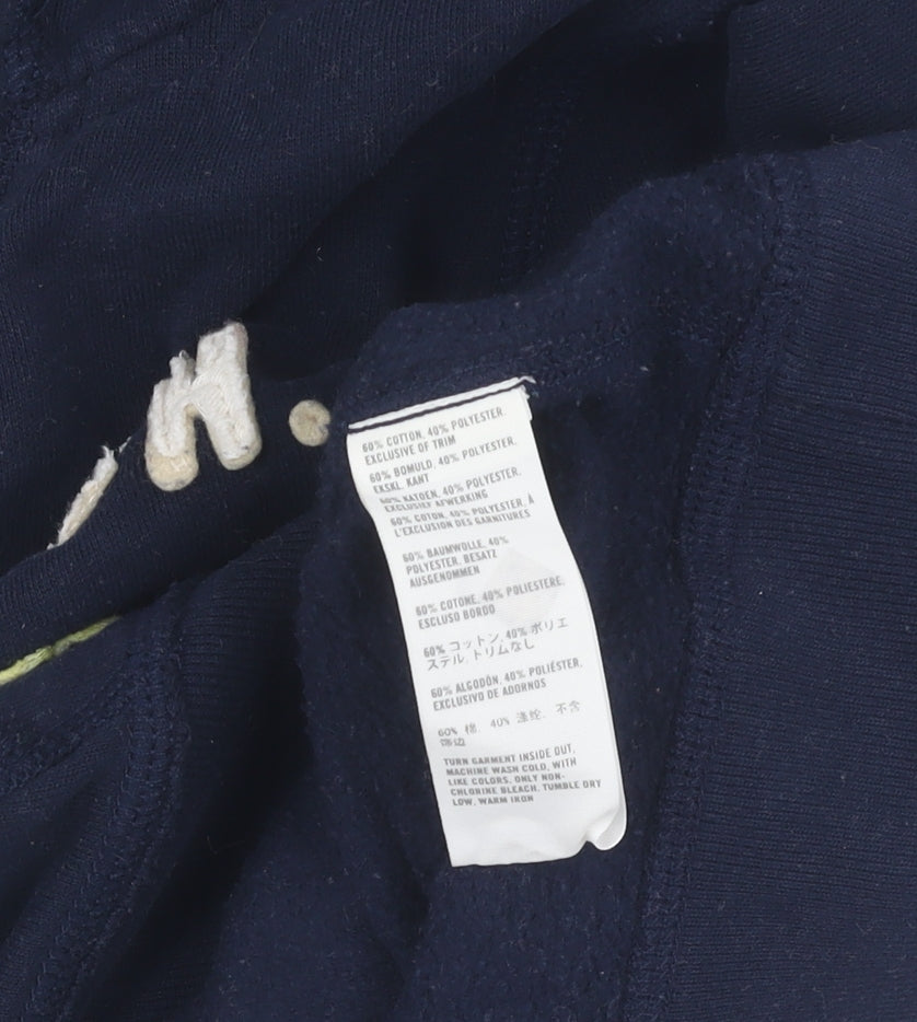 Hollister Women's Navy Pullover Hoodie M - Casual Style