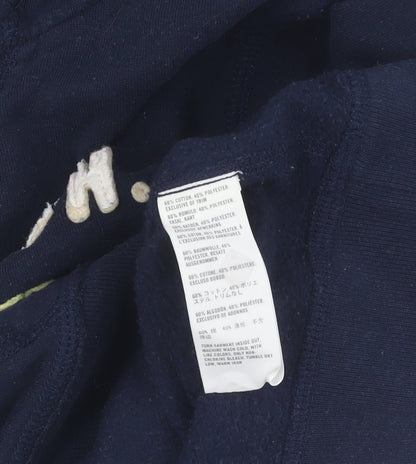 Hollister Women's Navy Pullover Hoodie M - Casual Style