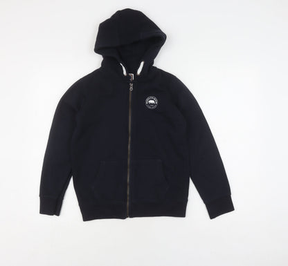 SoulCal & Co Girls Black Full Zip Hoodie 13 Years