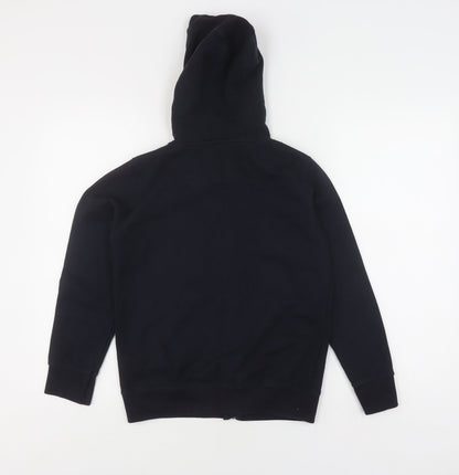SoulCal & Co Girls Black Full Zip Hoodie 13 Years