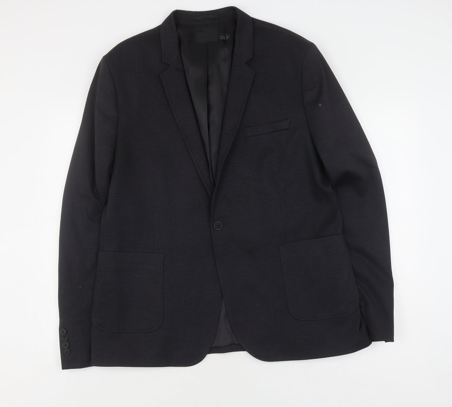 ASOS Men's Black Blazer 46 - Classic Formal Style