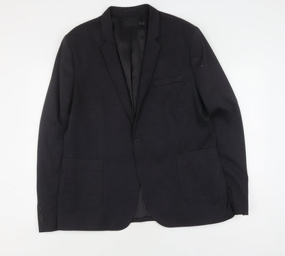 ASOS Men's Black Blazer 46 - Classic Formal Style