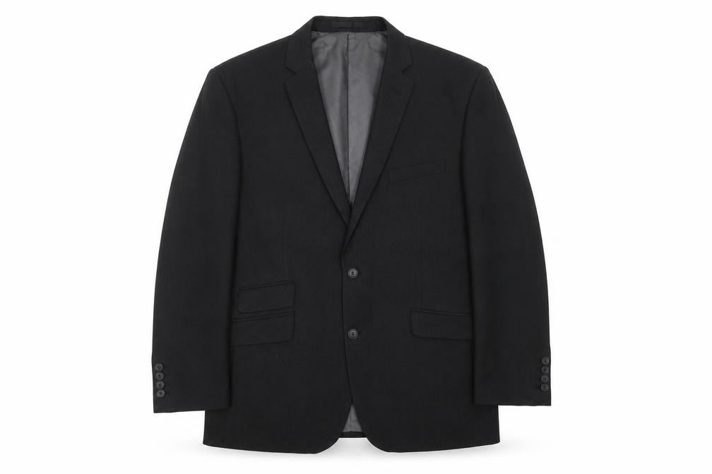 Mens UK Size 44 Burton Regular Black Suit Jacket