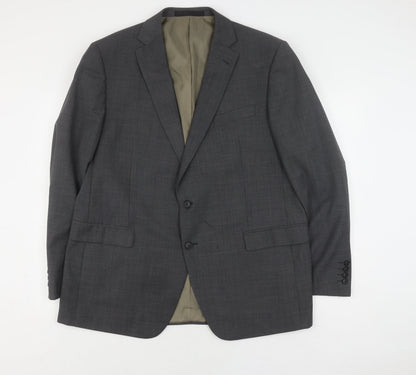 Mens UK Size 46 Marks and Spencer Regular Grey Suit Jacket