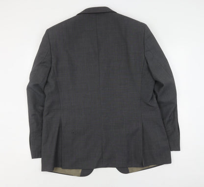 Mens UK Size 46 Marks and Spencer Regular Grey Suit Jacket