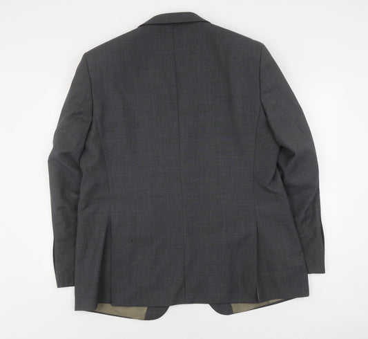 Mens UK Size 46 Marks and Spencer Regular Grey Suit Jacket