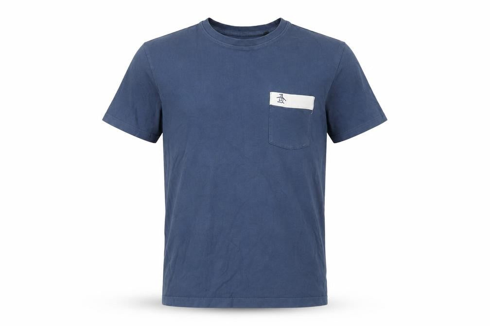 Mens UK Size M Penguin Blue  T-Shirt