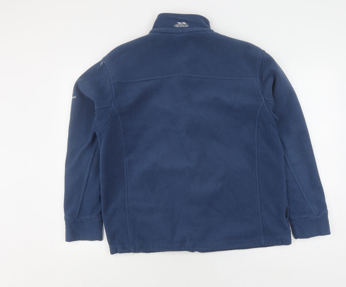 Mens UK Size M Trespass Blue Full Zip Sweatshirt