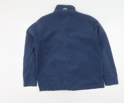 Mens UK Size M Trespass Blue Full Zip Sweatshirt