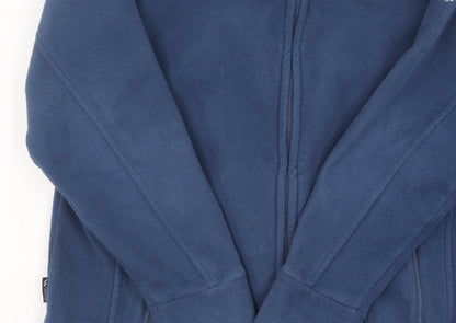 Mens UK Size M Trespass Blue Full Zip Sweatshirt