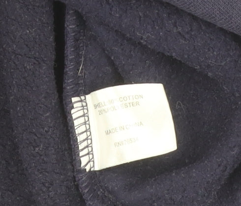 Mens UK Size S Orvis Blue Pullover Sweatshirt