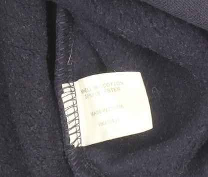 Mens UK Size S Orvis Blue Pullover Sweatshirt