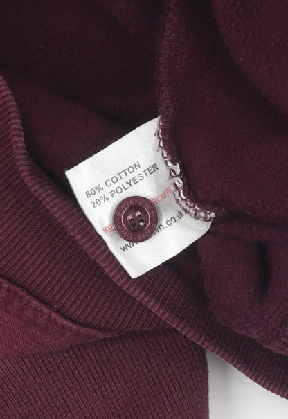 EWM Pure Classics Men's XL Purple Long Sleeve Polo