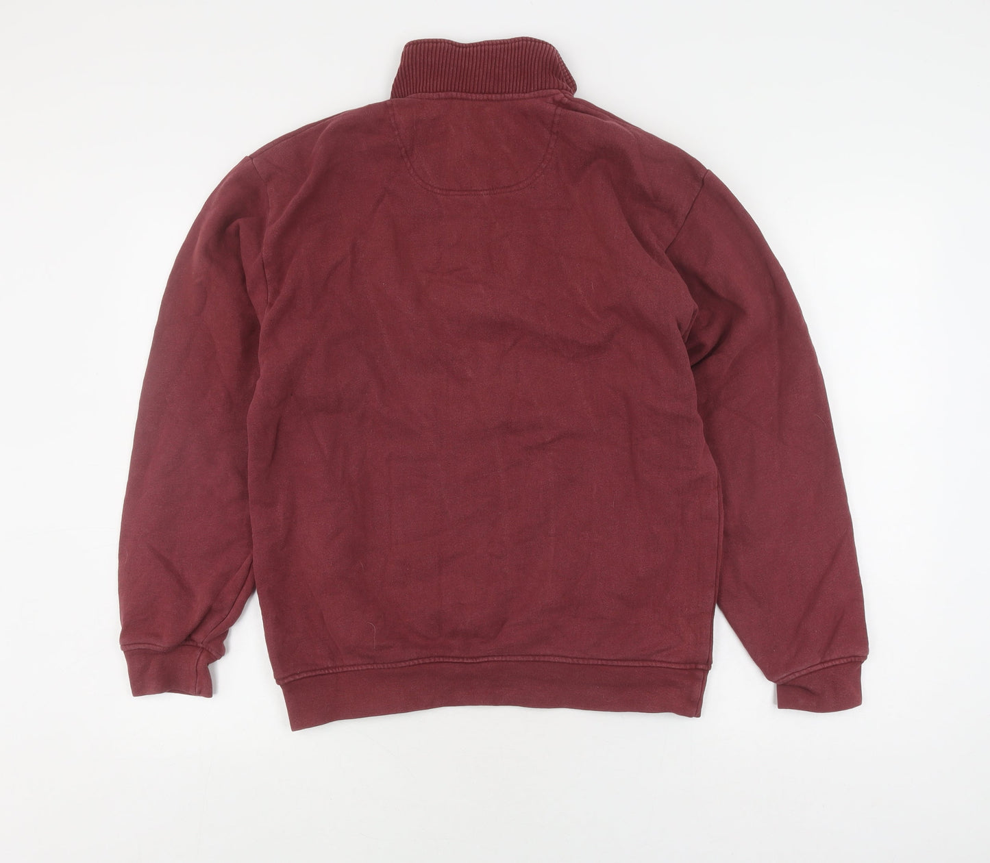 Mens UK Size S Orvis Red Pullover Sweatshirt