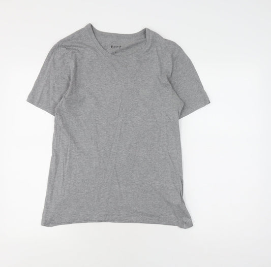Mens UK Size S HUGO BOSS Grey  T-Shirt