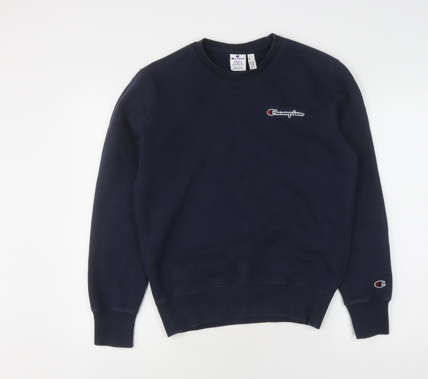 Unisex Adults UK Size S Champion Blue Pullover Sweatshirt