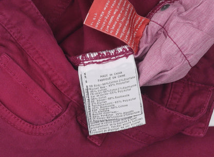 Bench Women's Red Skinny Jeans 30 Waist