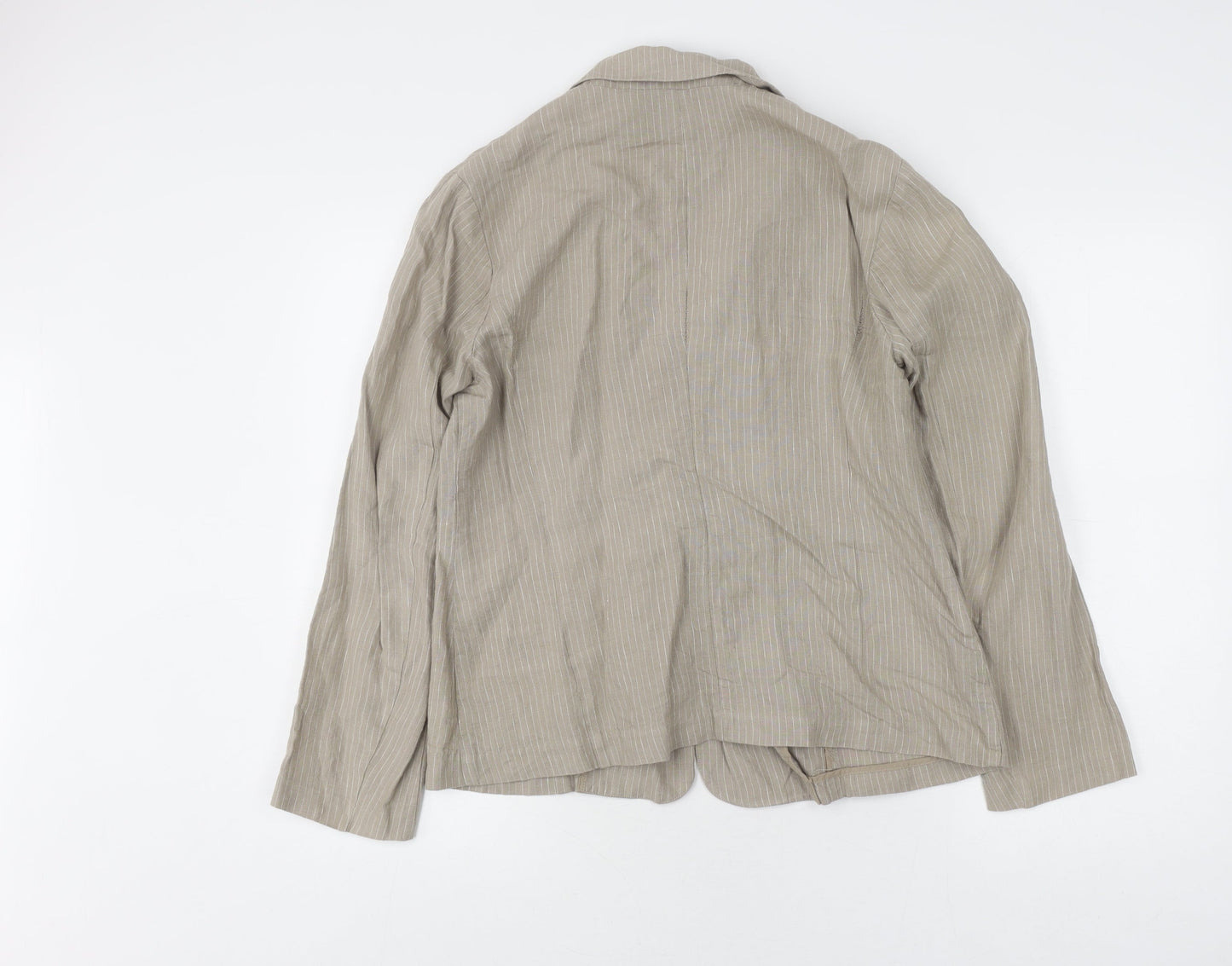 Womens UK Size 14 Laura Ashley Regular Beige Blazer