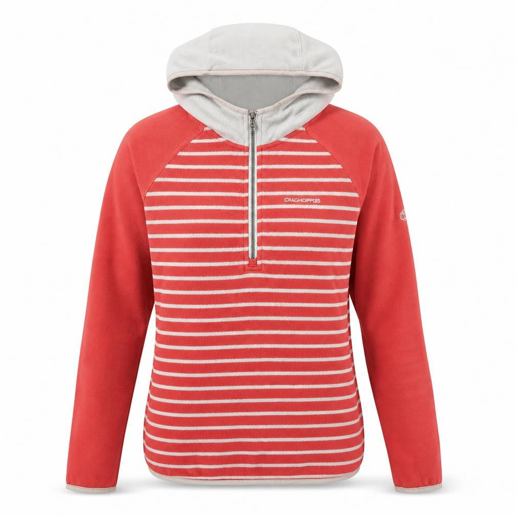 Womens UK Size 10 Craghoppers Red Pullover Hoodie