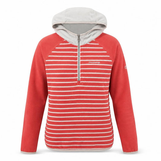 Womens UK Size 10 Craghoppers Red Pullover Hoodie