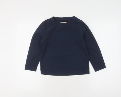Peter Storm Boys Blue Fleece Pullover Sweatshirt, Size 5-6 Years