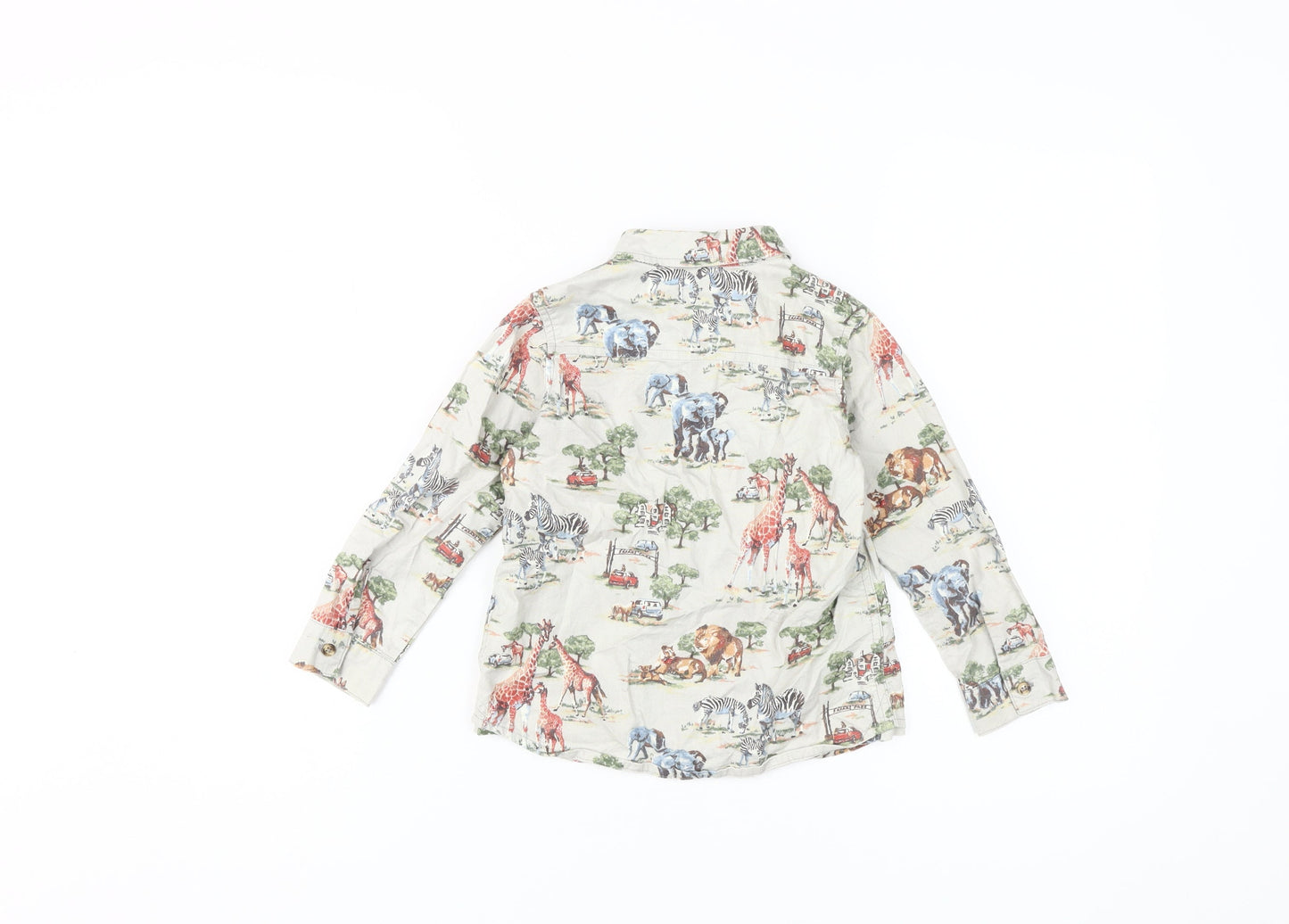 Cath Kids Boys Multicoloured Animal Print Shirt 3-4 Years