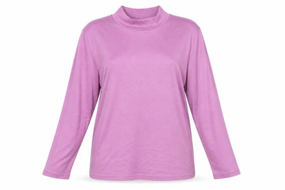 Womens UK Size XL Damart Purple Basic T-Shirt