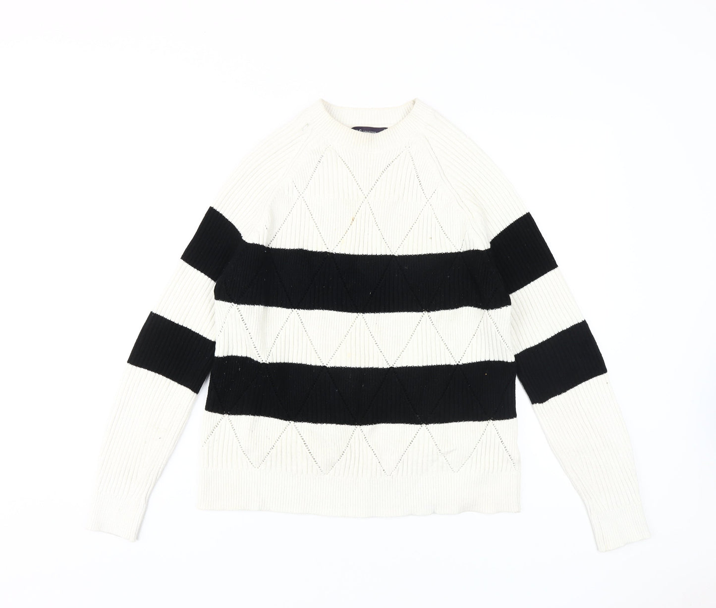 Womens UK Size M Marks and Spencer Multicoloured Pullover Jumper
