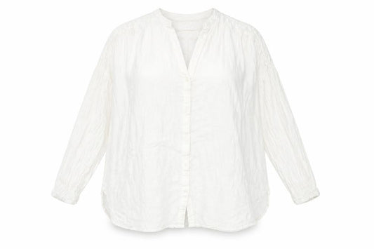 V by Very Women's White Cotton Button-Up Shirt Size 20