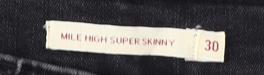 Levi's Women's Black Skinny Jeans Size 30