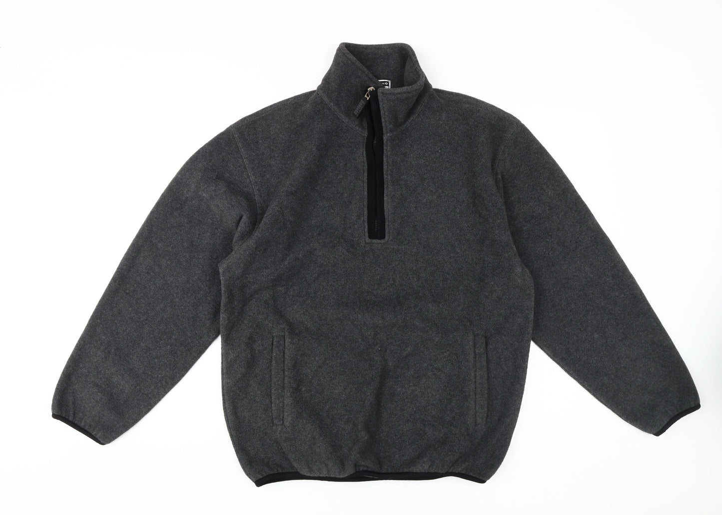 Mens UK Size M Giordano Grey Basic Jacket