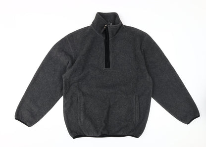 Mens UK Size M Giordano Grey Basic Jacket