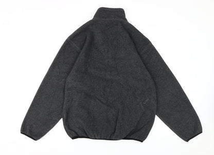 Mens UK Size M Giordano Grey Basic Jacket