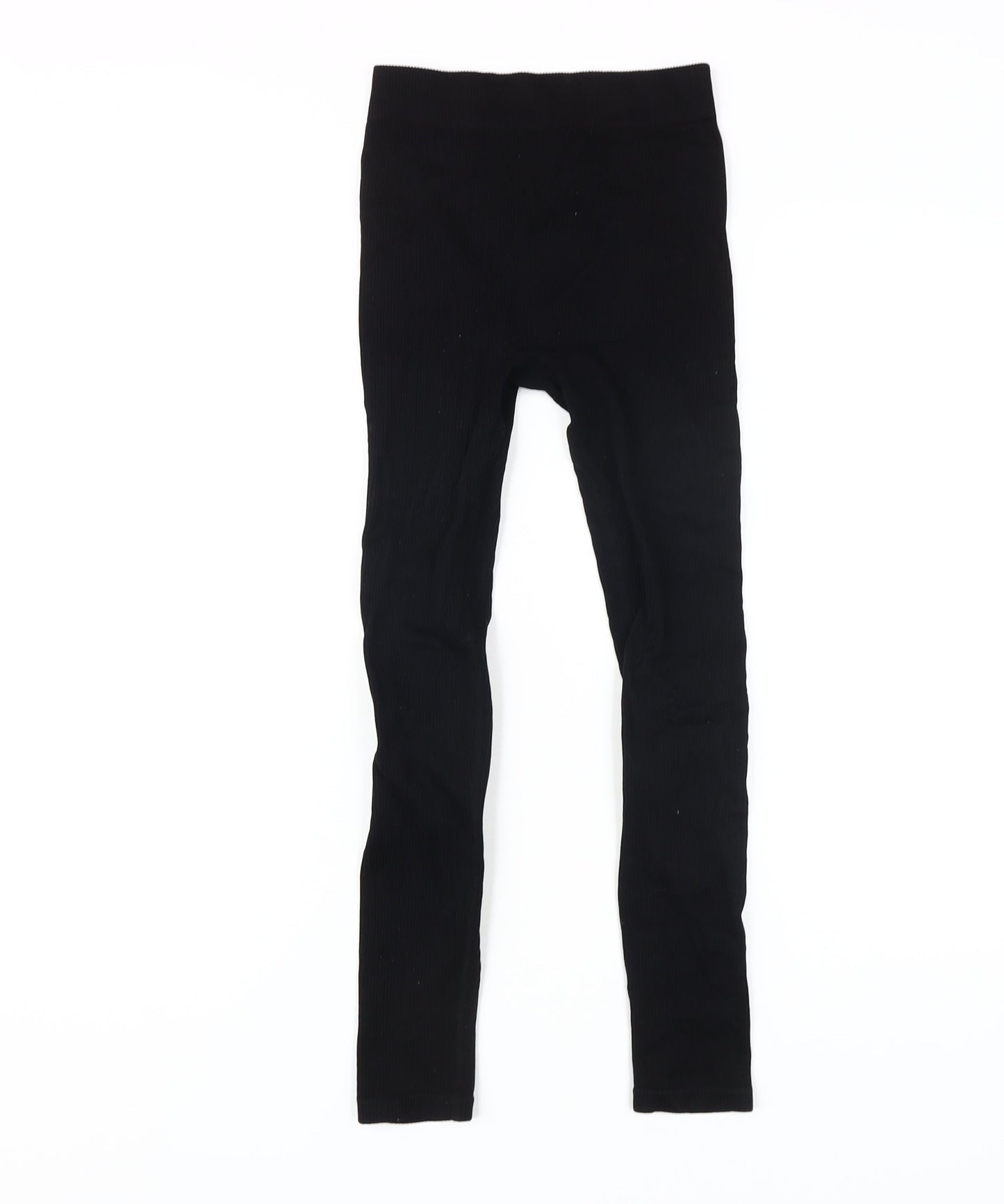 Womens UK Size XS Zara  Ankle Black Leggings