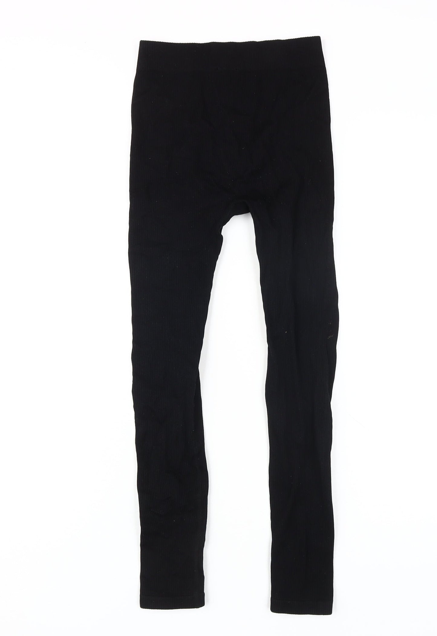 Womens UK Size XS Zara  Ankle Black Leggings