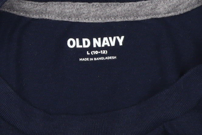 Old Navy Boys' Blue Basic T-Shirt, L