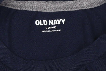 Old Navy Boys' Blue Basic T-Shirt, L