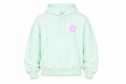 Front view of Pacific Republic Teens Green Pullover Hoodie M
