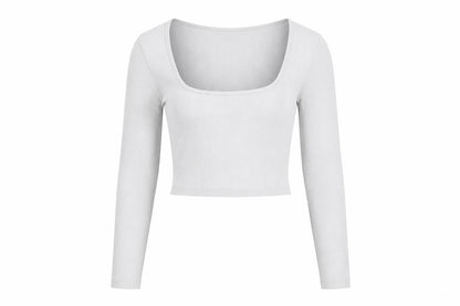 Zara Women's XS Grey Cropped Knit Blouse