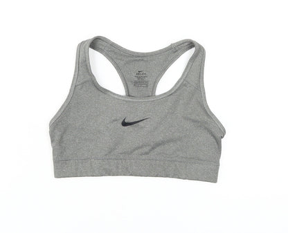 Nike Women's Grey Dri-Fit Racerback Tank, Size S