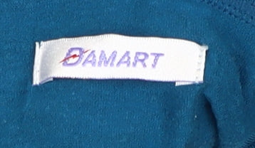 Womens UK Size L Damart Blue Basic Blouse