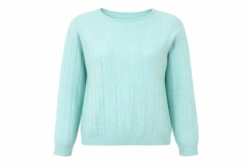 Womens UK Size L Compliments Green Pullover Jumper