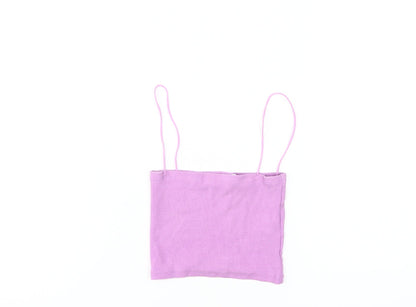 Womens UK Size S Zara Purple Camisole Tank