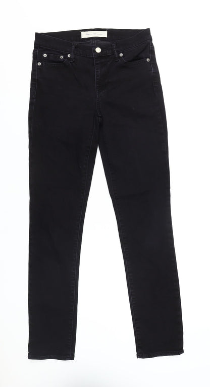 Gap Women's Black Straight Jeans - Size 2, Classic Fit