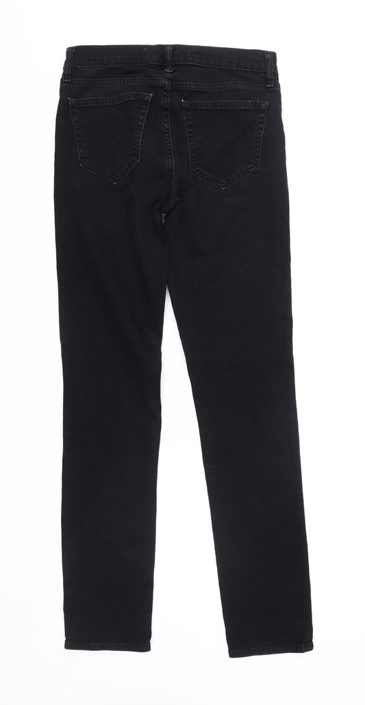 Gap Women's Black Straight Jeans - Size 2, Classic Fit