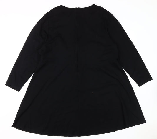 Marks and Spencer Women's Black Long Sleeve Dress