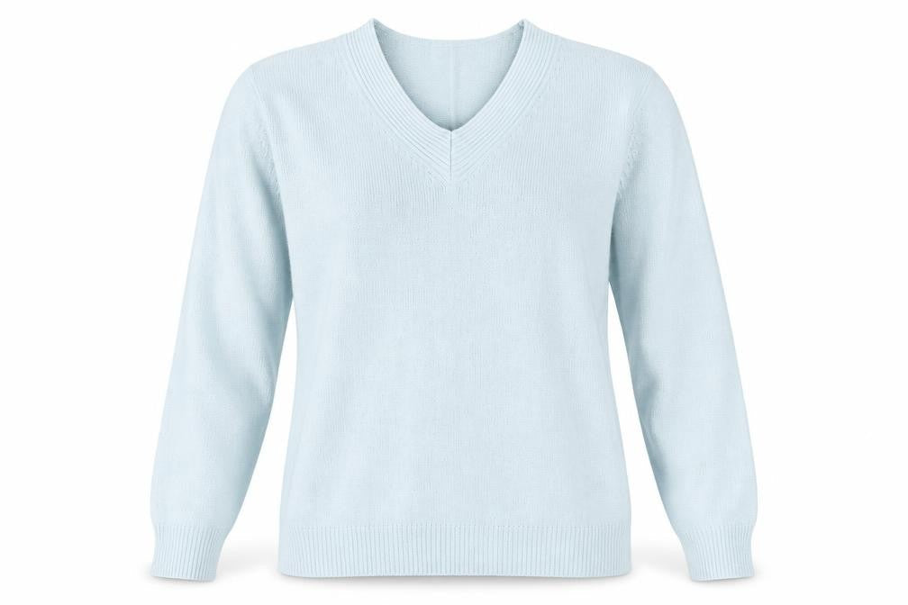 Womens UK Size M Damart Blue Pullover Jumper
