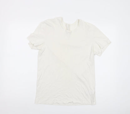 Mens UK Size S HUGO BOSS White  T-Shirt