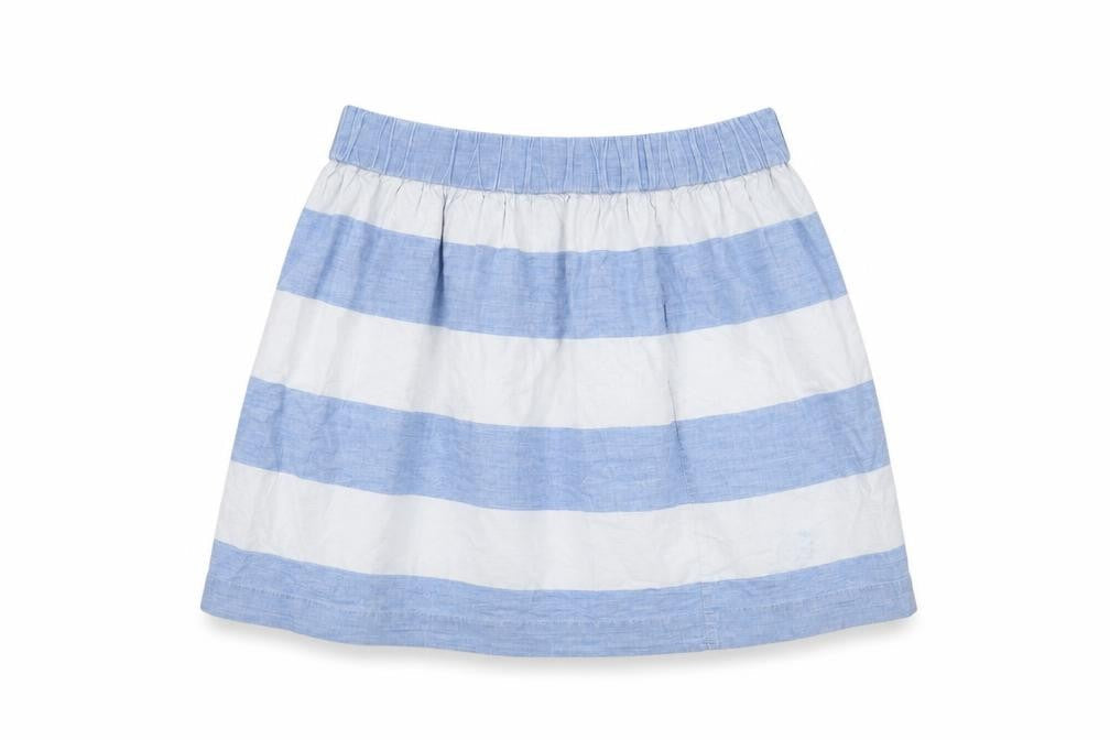 Womens UK Size XS Gap Blue A-Line Skirt